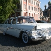 ретро автомобиль    Лимузин Чайка ГАЗ 13  белый
